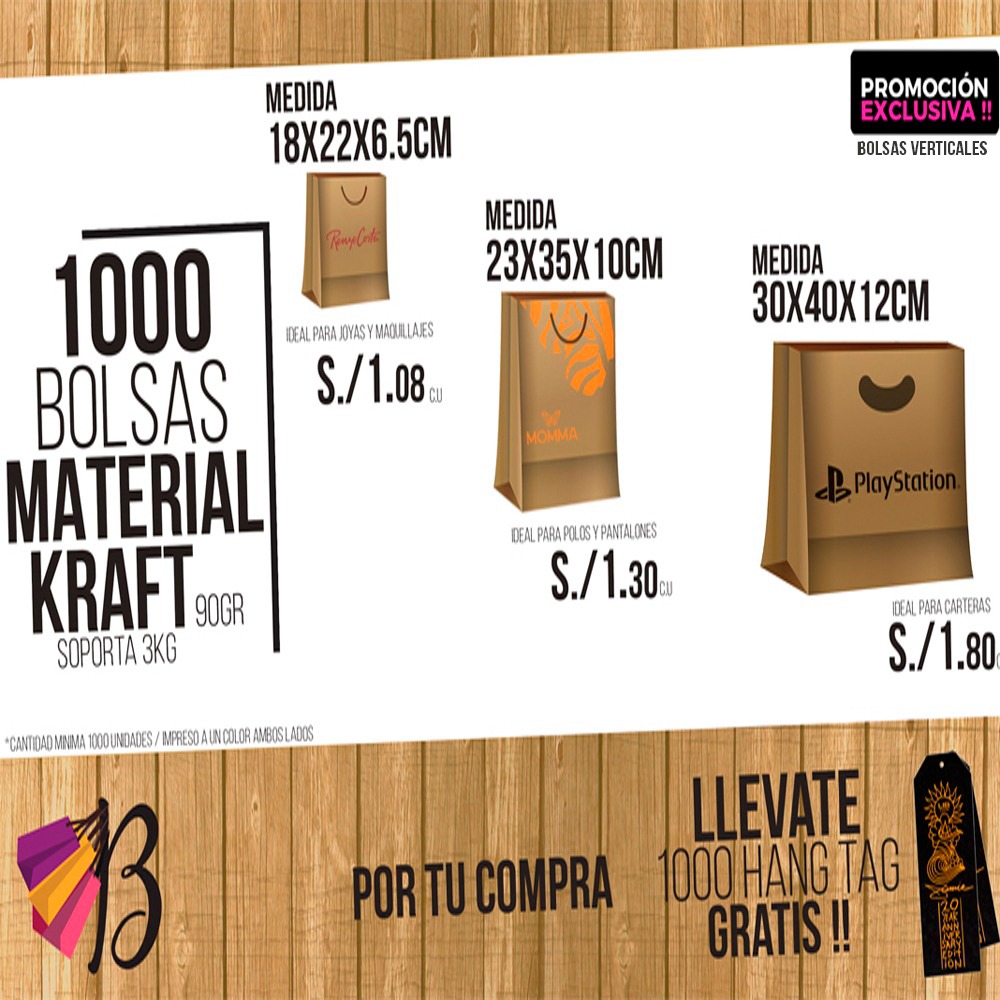 Bolsas Ecológicas De Tela Y Papel BOLSIPEL