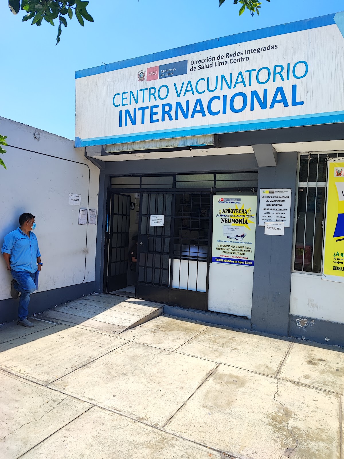 Centro de Vacunación Internacional del Ministerio de Salud de Perú