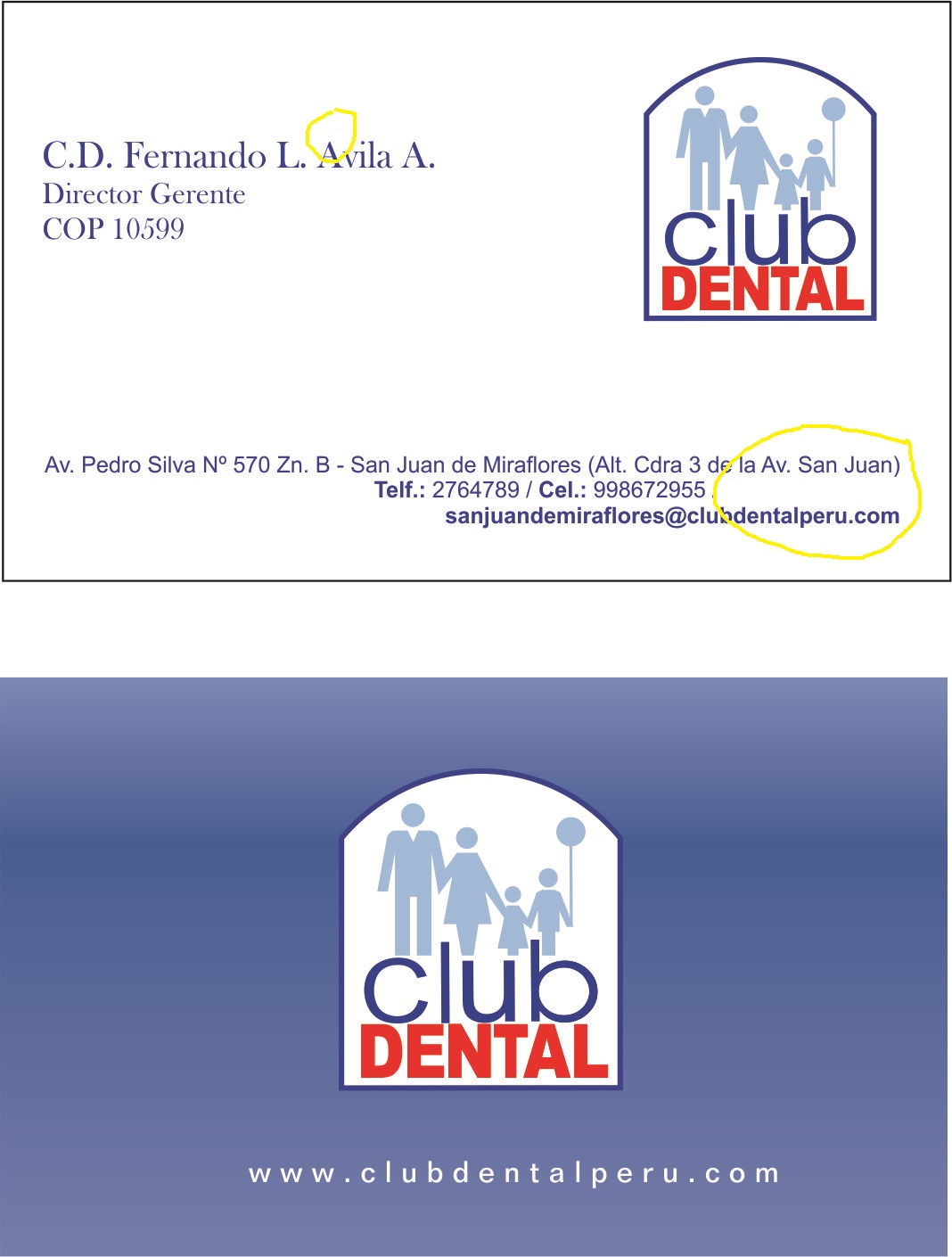 Club Dental (Sede San Juan de Miraflores)