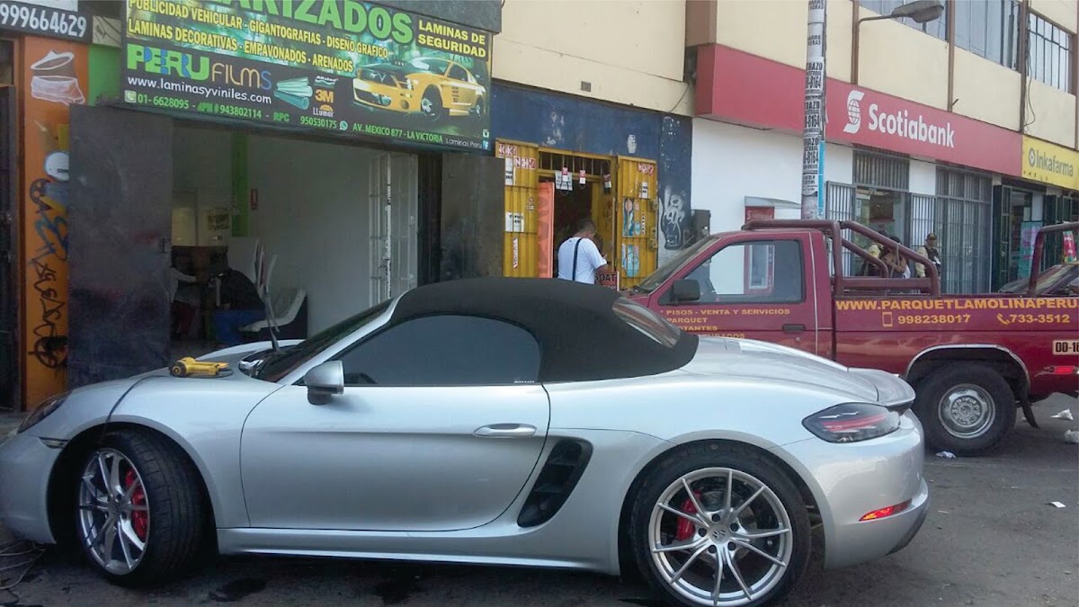 PERUFILMS Laminas de seguridad polarizado y ploteo vehicular
