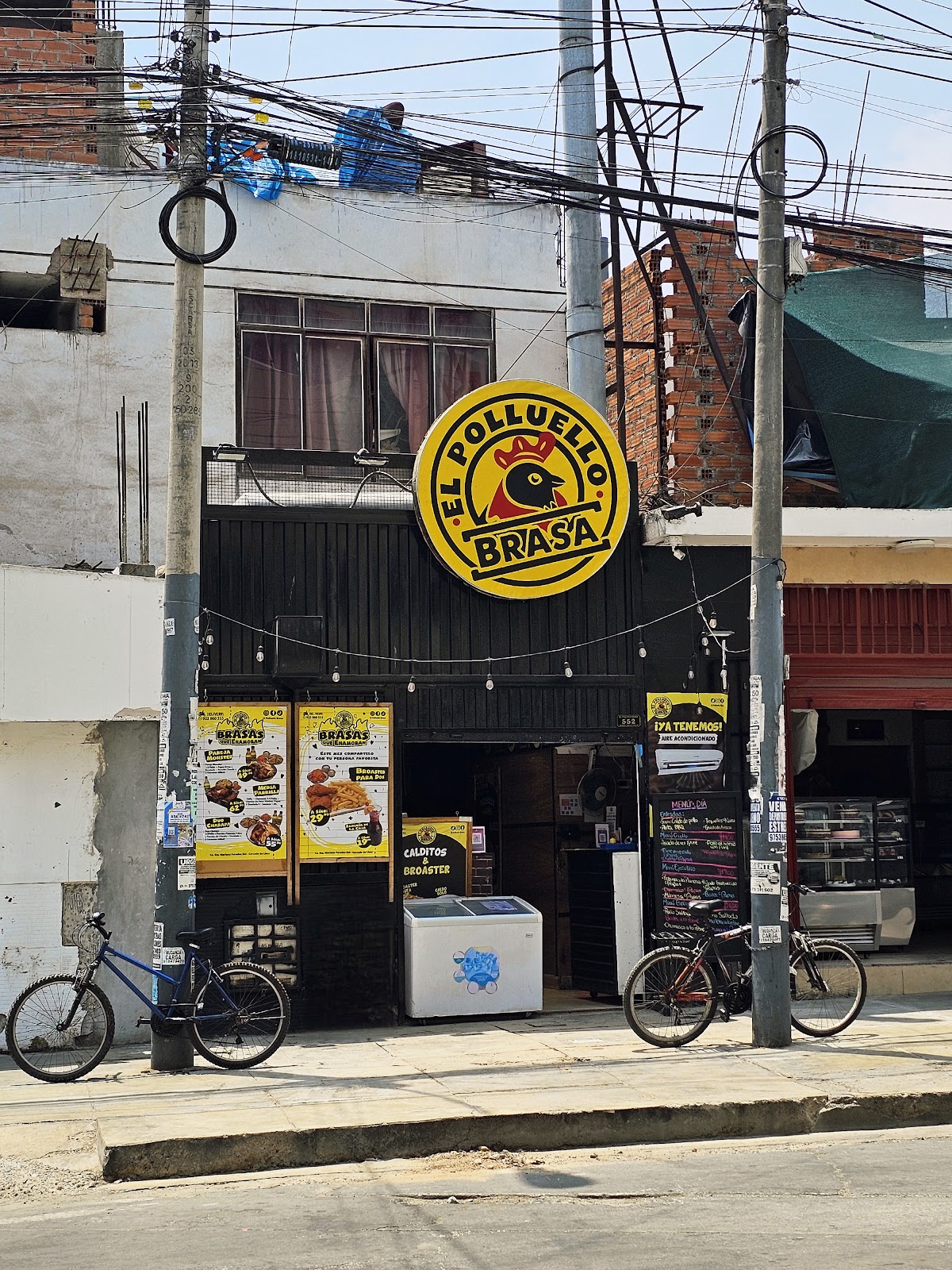 Polluelo Brasa